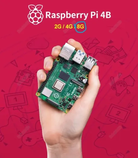 Raspberry Pi 4 Model B 8GB view 2