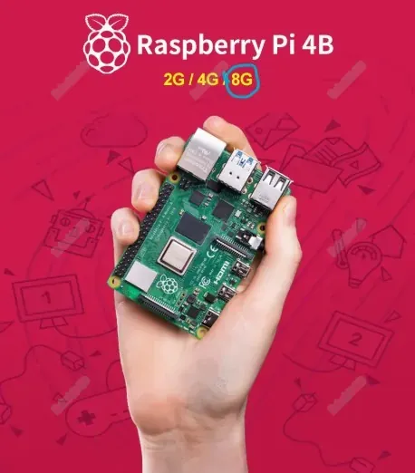 Raspberry Pi 4 Model B 8GB view 2